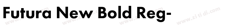 Futura New Bold Reg字体转换 Futura New Bold Reg字体转换